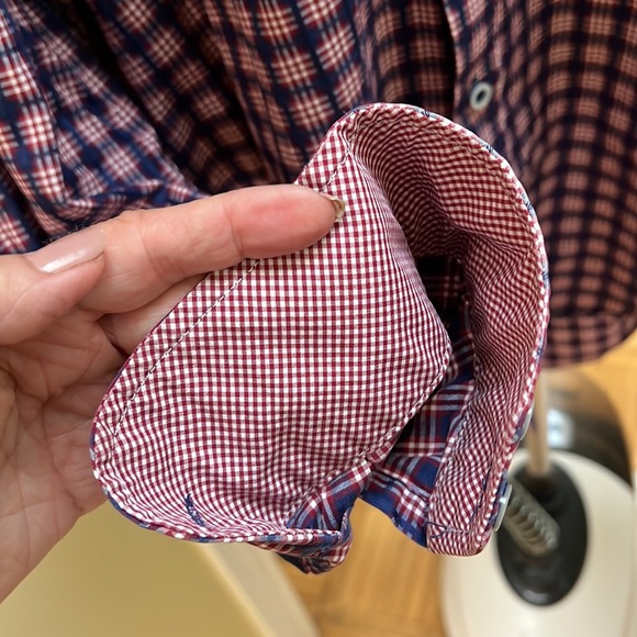 Johnston & Murphy cotton LS shirt, L - Picture 6 of 16